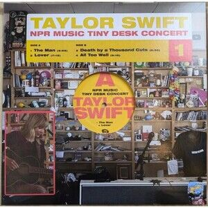 Taylor Swift NPR Tiny Desk Vinyl Record – IMPORT